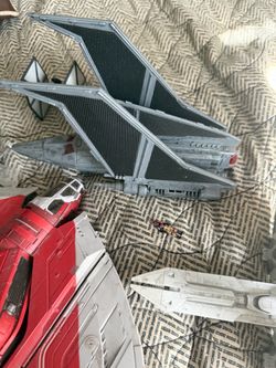 Star Wars Spaceship Toy Lot