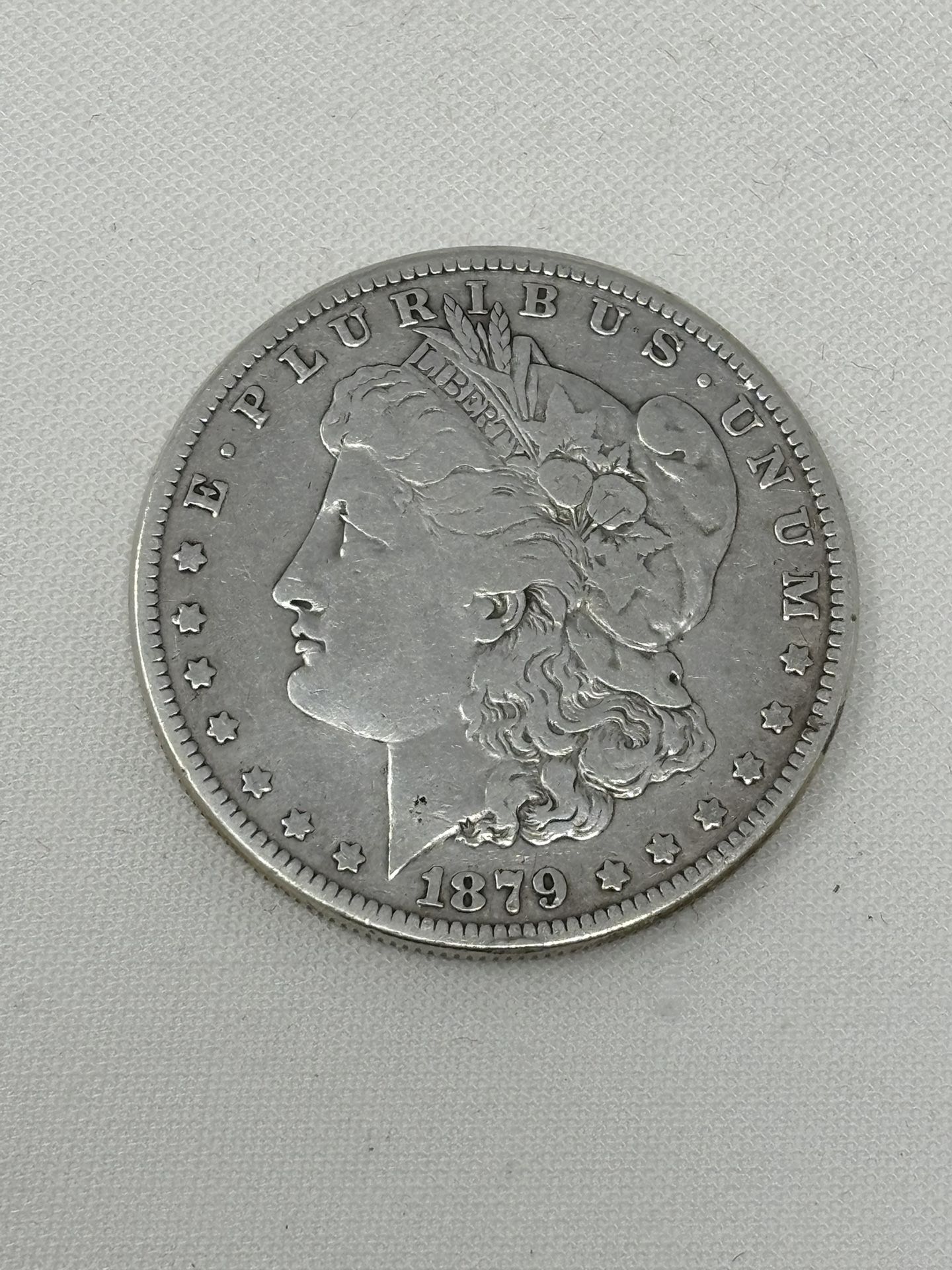 1879 Morgan, Silver Dollar coin
