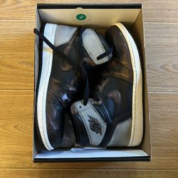 Air Jordan 1 Retro High OG Fresh Mint Patina Rust 9.5