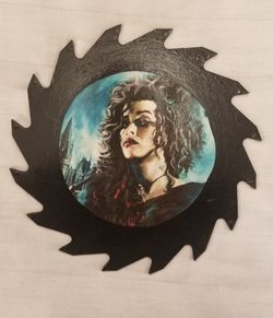Bellatrix Lestrange Harry Potter Decorative Saw Blade