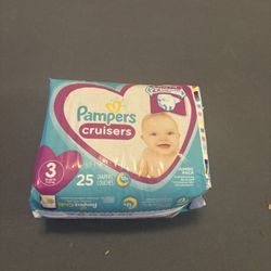 Pampers Cruisers $5 Size 3