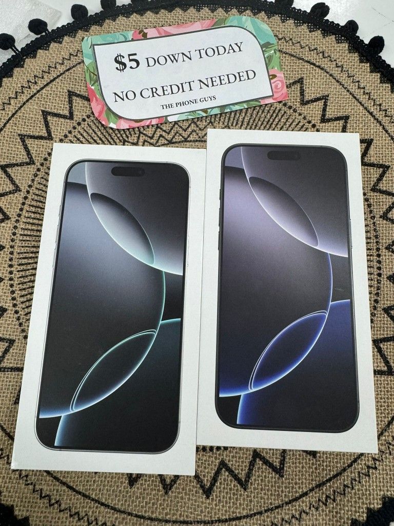 🚀 iPhone 16 Pro Max – Only $5 DOWN, Get Yours Today! 💥