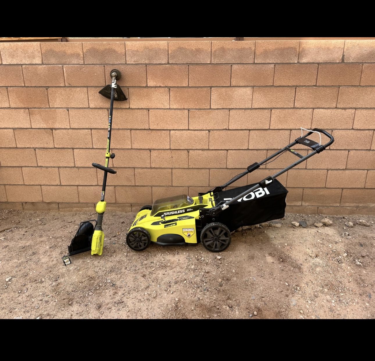 RYOBI Electric Lawn Mower and Edger