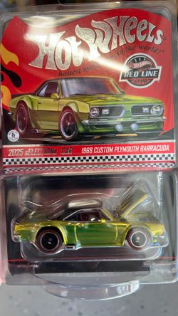Hot Wheels Rlc 1968 Custom Plymouth Barracuda 