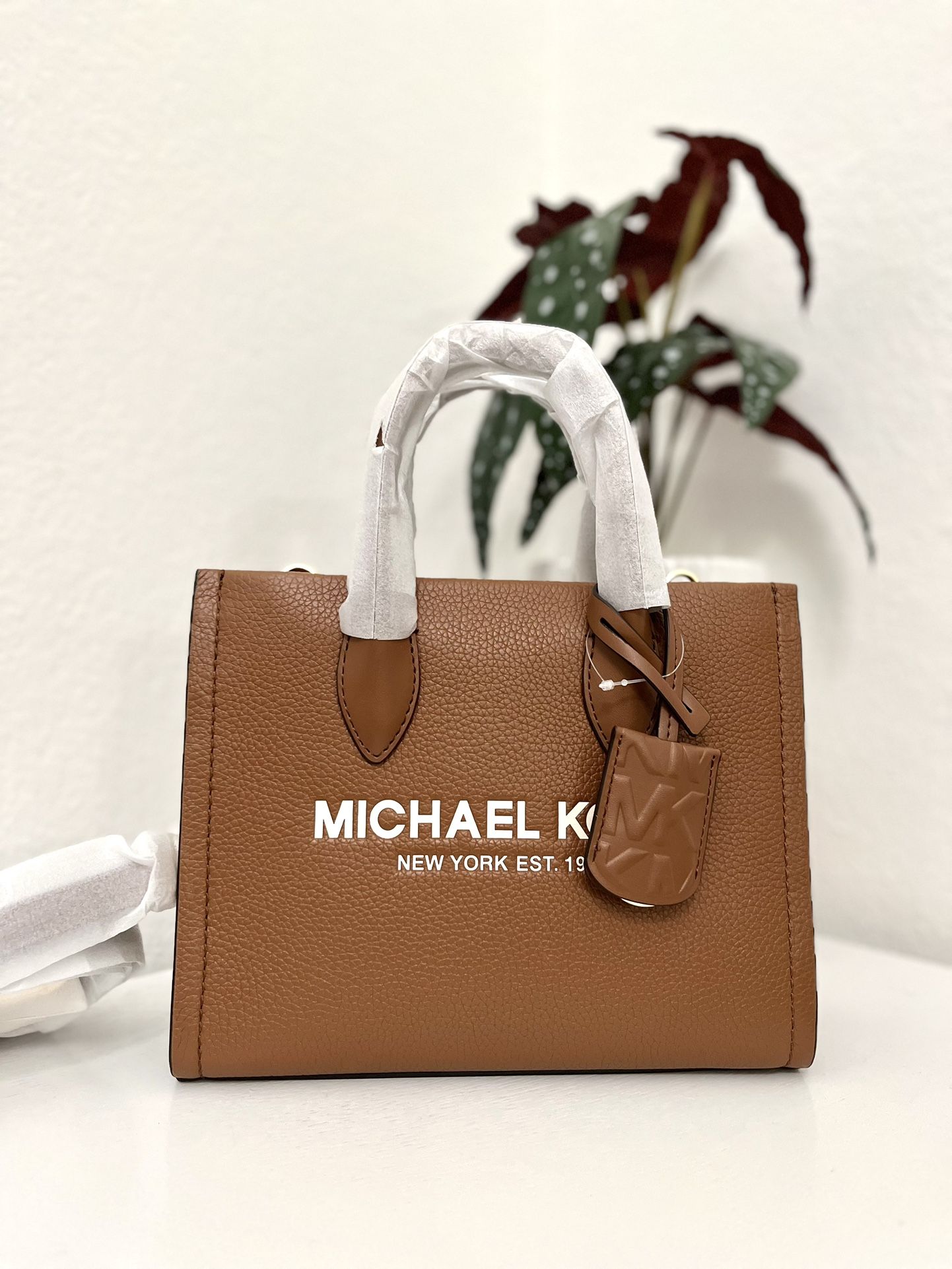 Michael Kors Mirella SM Pebbled Leather Crossbody