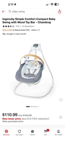 Baby swing