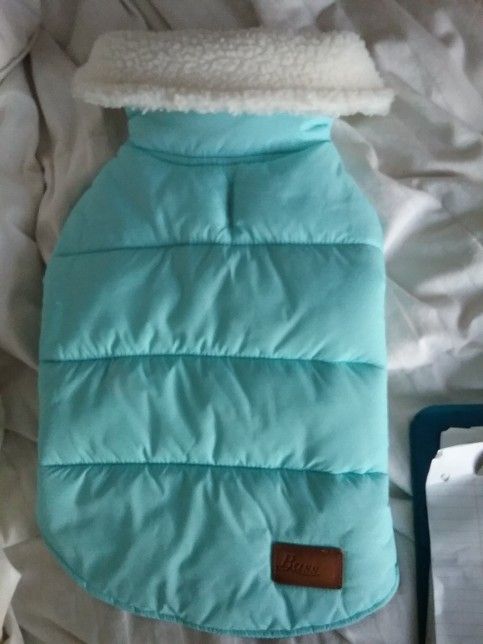 Dog Coat, Jacket, 15 Inches Neck To Rump. Ex Cond, Bass Brand