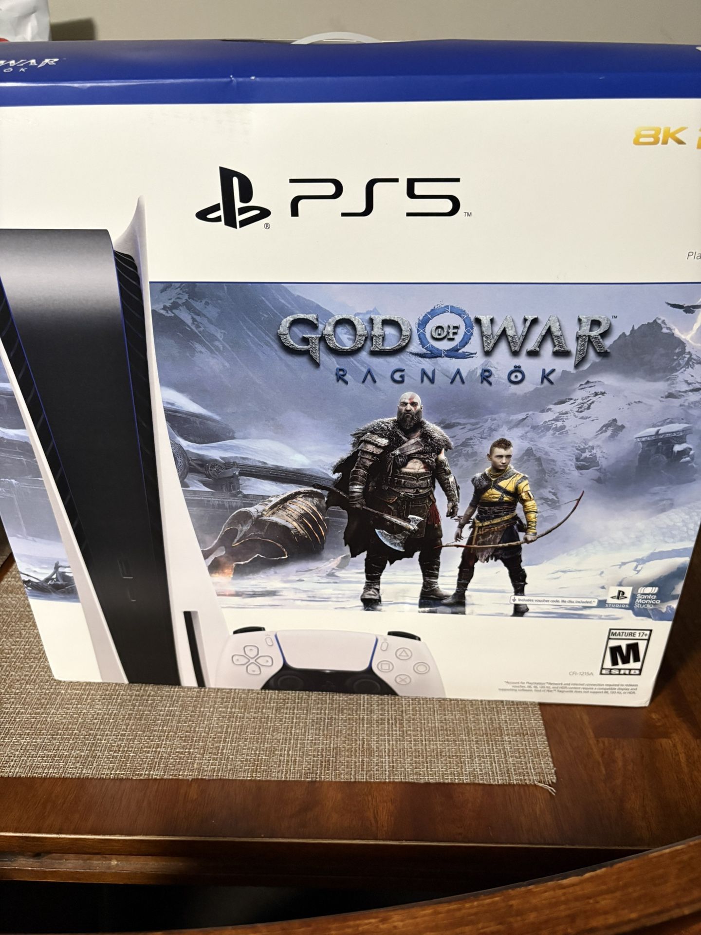 PlayStation 5 And Optional Cobalt Blue Controller