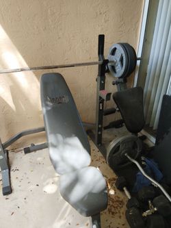 Weight set. Everything you see here