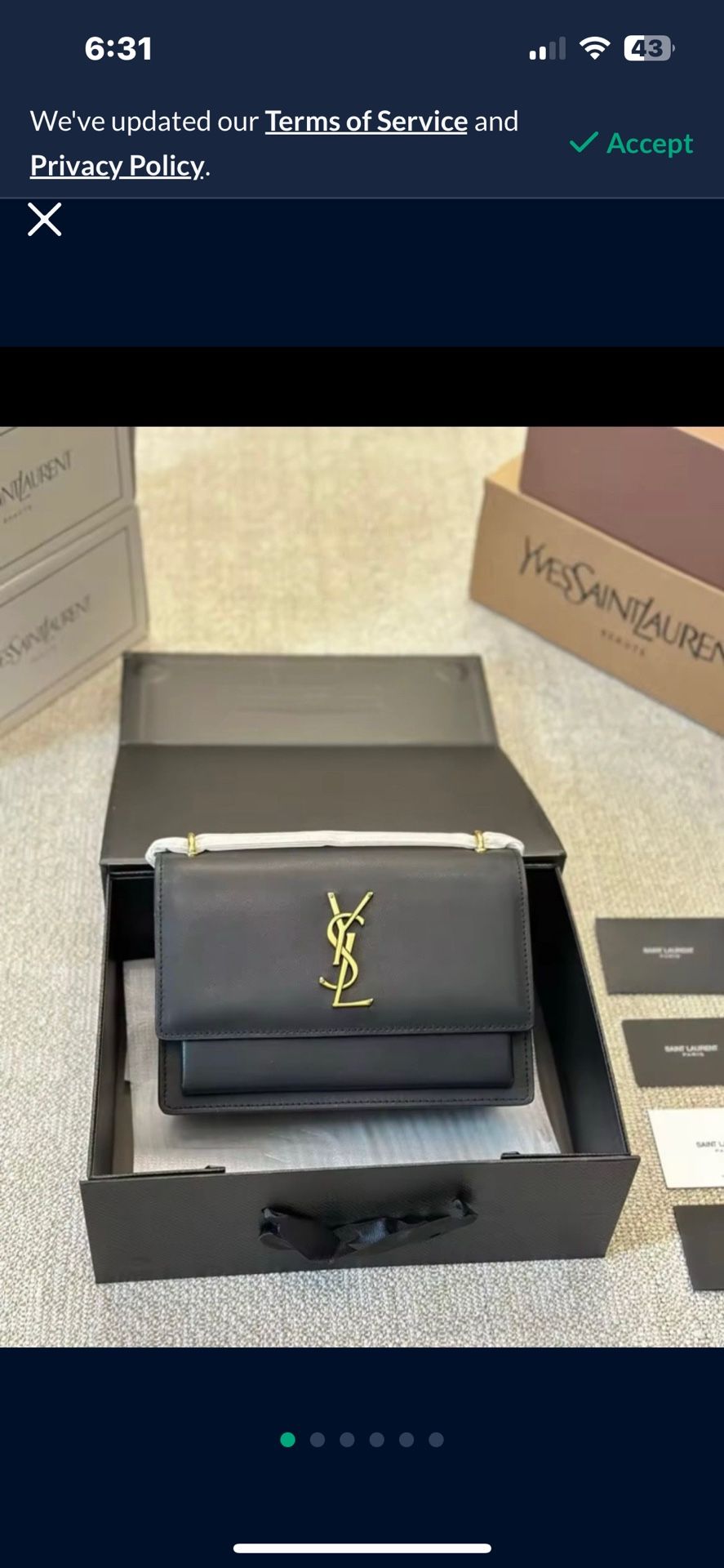 Sunset medium leather shoulder bag