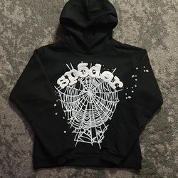 Black sp5der (spider) hoodie
