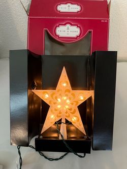 STAR CHRISTMAS TOPPER