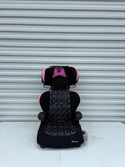 Disney Baby Pronto! Belt-Positioning Booster Car Seat, Modern Minnie Mouse Car Seat