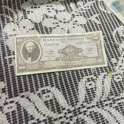 100 Pesos Bill