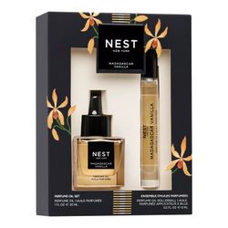 NEST New York  Madagascar Vanilla Perfume Oil Set-$FIRM