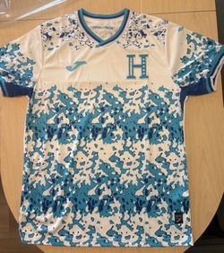 Honduras Special Edition Kit - White/Blue Camo (Size L - Fan Version)