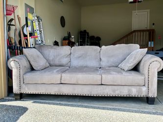 Beige sofa