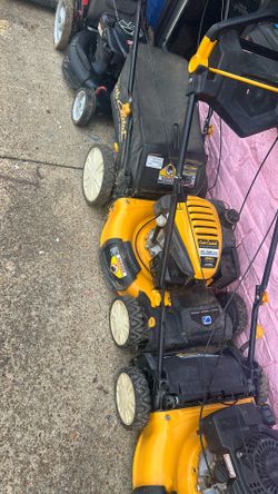 Commercial cub Cadet Self Propelled Mower W Bag