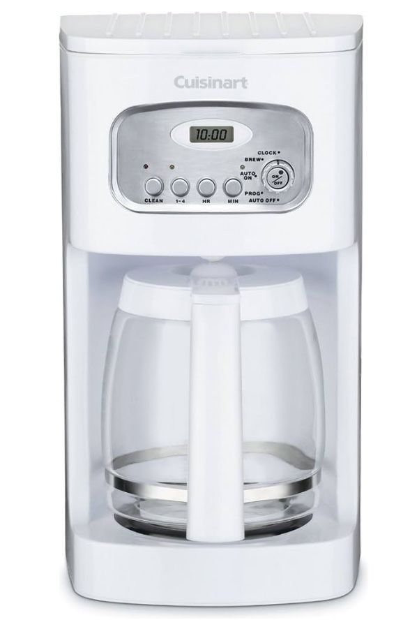 Cuisinart 12 cup coffee maker - white