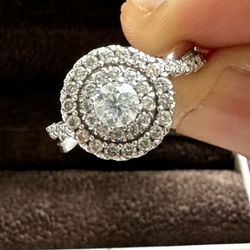 JARED Diamond Engagement Ring 1 carat tw 14K White Gold