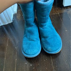 Uggs Blue Shoes Size 6