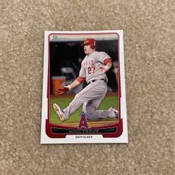 2012 Mike Trout 2nd Year Card- Angels Superstar 