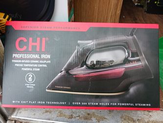 CHI IRON AND HANDHELD STEAMER 