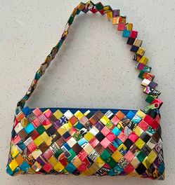 Candy wrapper Mini purse