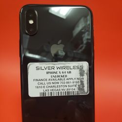IPHONE X 64 GB FACTORY UNLOCKED 