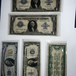 Rare US paper Currency Collection 1(contact info removed) 1934