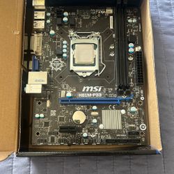 Make Offer MSI Motherboard + CPU(Intel Pentium G3258) 