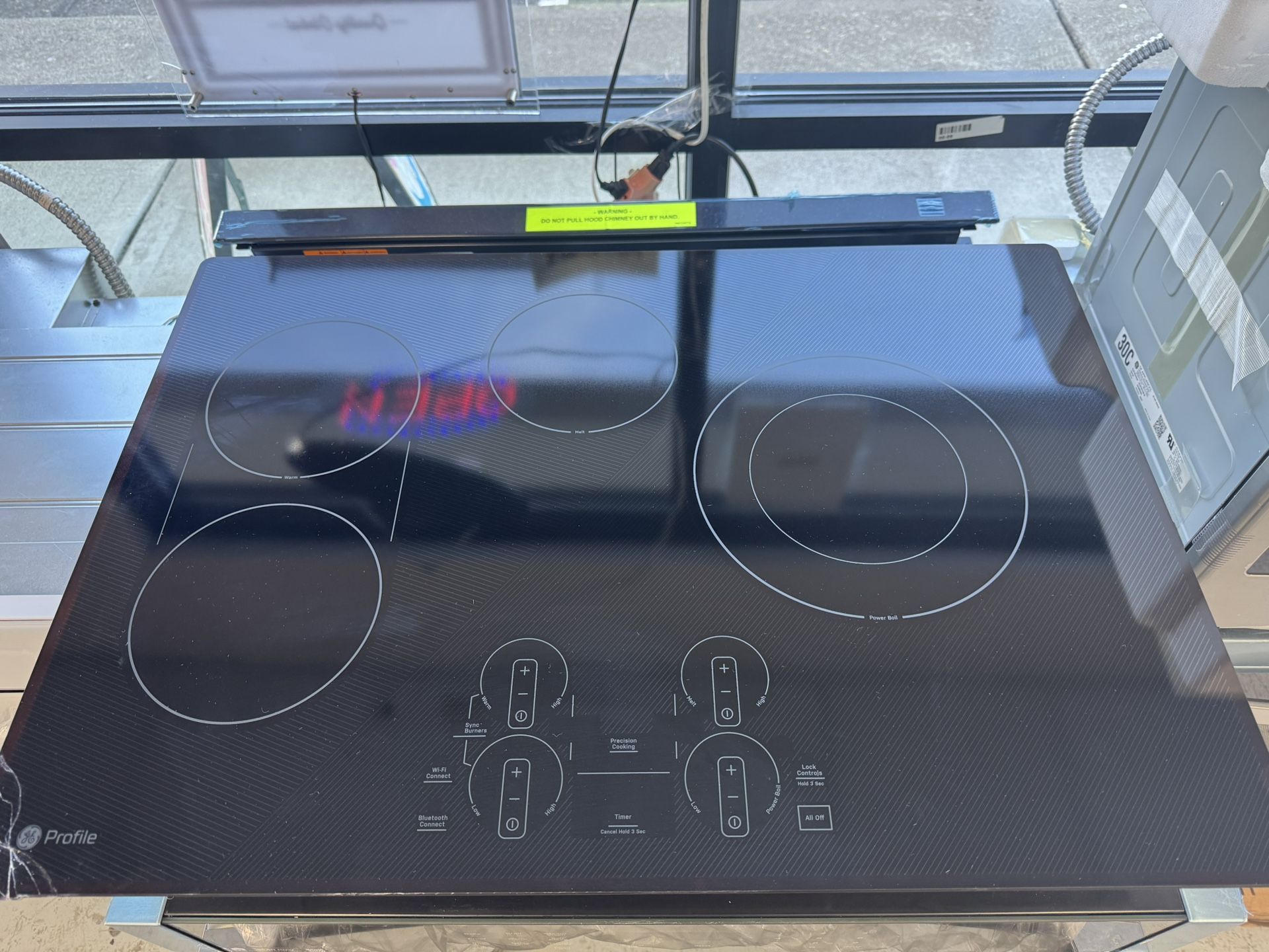 GE Profile 30 Inches 4 Burner Electric Cooktop