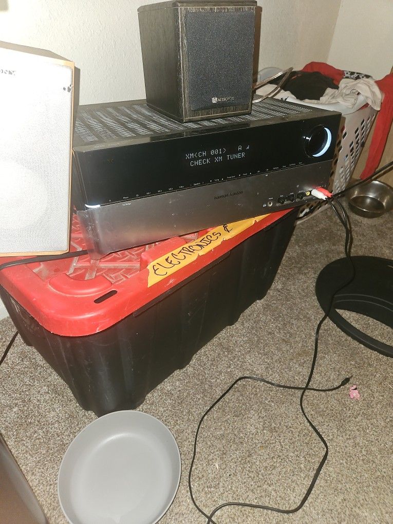 Pioneer Receiver And Harman Kardon Receiver