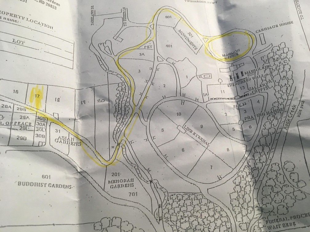 Parkland Memorial Park Cemetery Plots