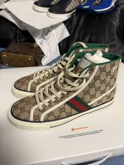 Gucci Tennis 1977 High “Beige Ebony”