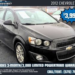 2012 Chevrolet Sonic
