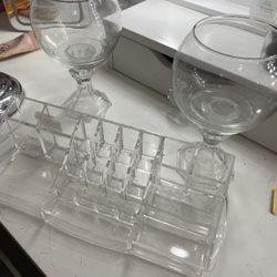 Lip Stick Holder And Makeup Brush Holder