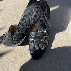 Black Loafers Size 5.5