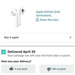 Apple Airpods 2nd Generation 