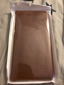 BRAND NEW/SEALED BASTEX Wallet Case Bi-Fold for iPhone 6 Plus/7 Plus (BROWN)