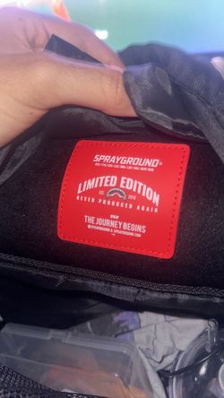 spray ground backpack $50 willing to go down