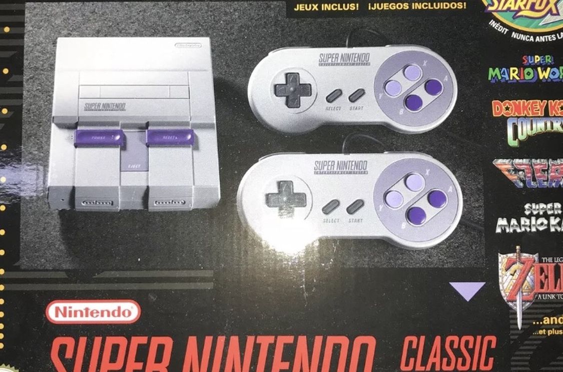 Super Nintendo Entertainment System SNES Classic Edition Brand NEW