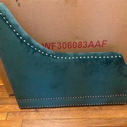 Tufted Green Velvet Armrest Chair Replacements