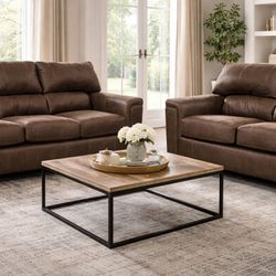 Expedition Java brown Sofa and loveseat!
