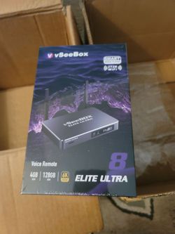 Brand new vseebox elite ultra 8