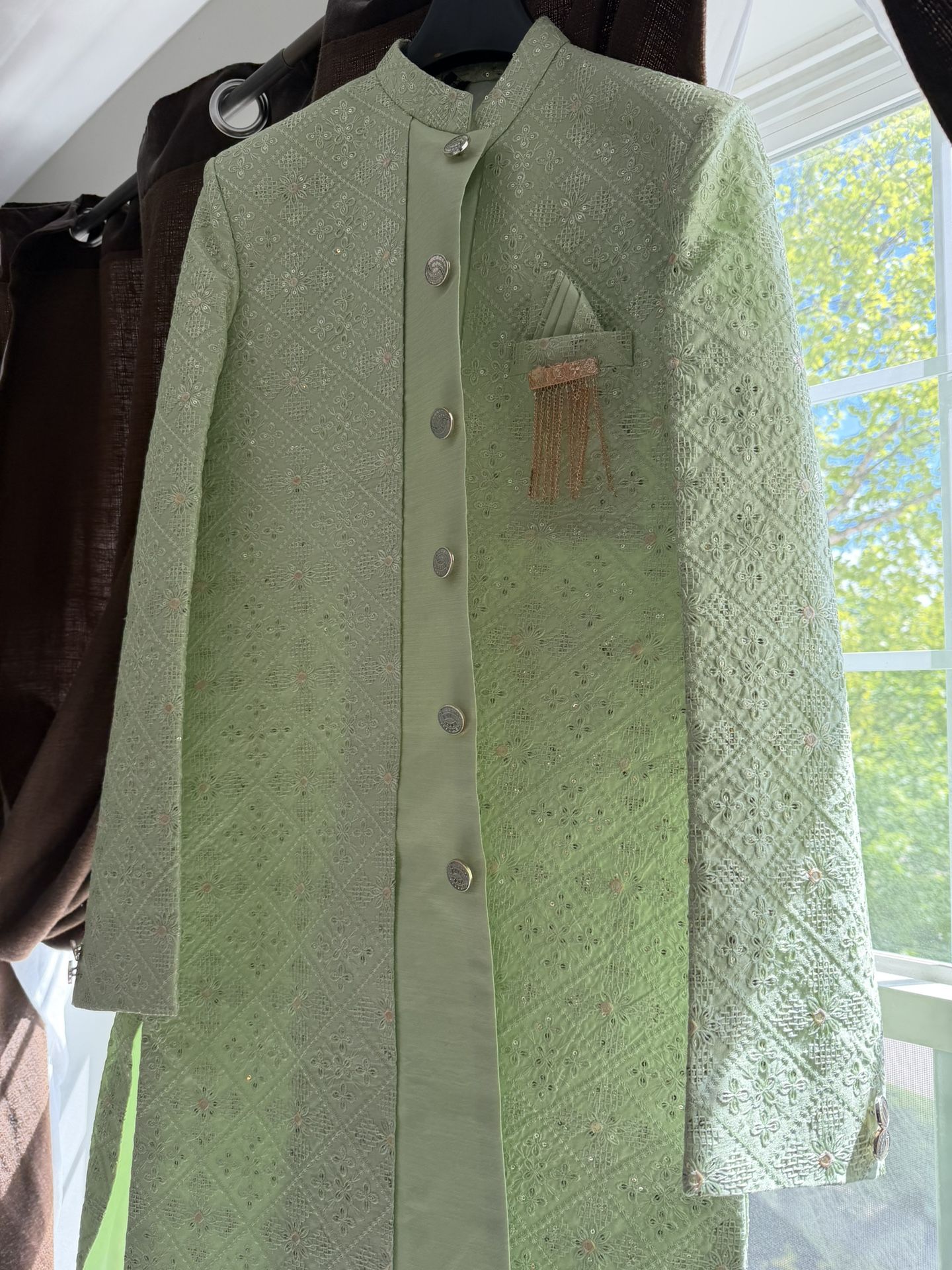 Men's Shervani Sequins