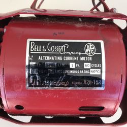 Bell and Gossett company circulating pump motor.DRASTICALLY REDUCED TO $25.00!!!