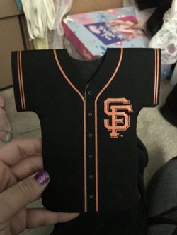 Sf giants sleeve beer holder