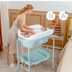 Baby Bath And Changing Table