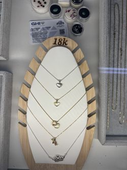Gold18k Chains & Pendant’s (ask For $)